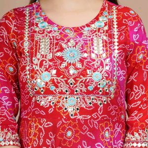 Badhni Anarkali Dress