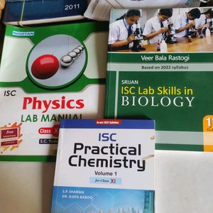 11th ICSE/ISC lab Manual And Practical Books