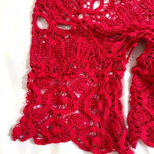 Pinterest Crochet Pattern Red Top By Chulian