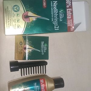 Dabur Vatika Neelibhring Bhringraj hair growth oil