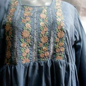 Embroidery One Piece Dress