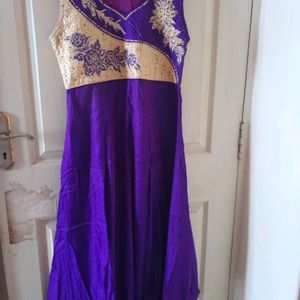 Violet Color Designer Kurti