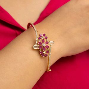 Avon Brand New Ruby Garden Openable Bangle/Bracele