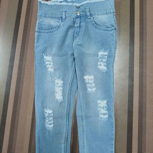 W-20 Size-28 Slim Fit Women Denim Jeans