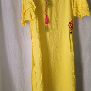 Yellow Kurta