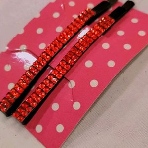 Elegant Beaded Hair Bobby Pin Pack Of 2