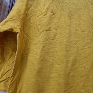 Beautiful Premium Quality Yellow Kurti