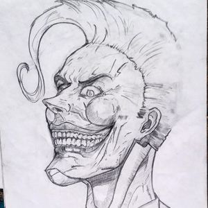 Pencil Sketch Art Of Joker 100% Hand Made