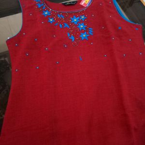 Brand New Sleeveless Kurta