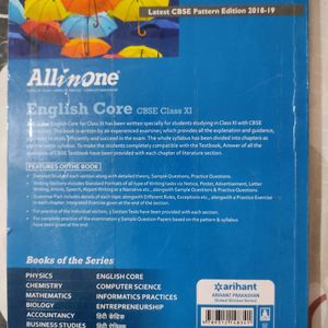 All In One English Core Class 11