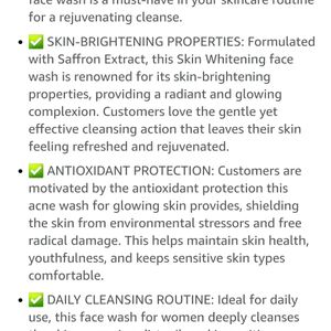 2 Kozicare Saffron Face Wash With Glutathion