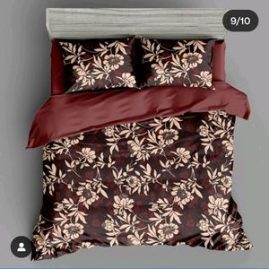 Double Bed Sheet & Pillow Cover