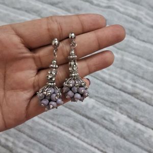 Purple Earrings