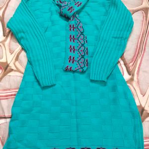 Woolen Short Kurti Heavy Wool Material