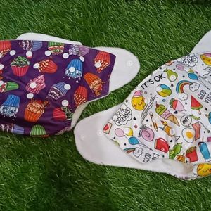 Superbottoms Basic Pack Of 2 Cloth Diaper