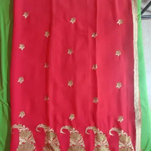 Women Party Wear Embroidery Saree