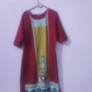 Red Kurti