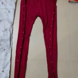 Kurti And Struchabel Leggings