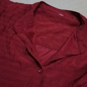 Maroon Stylish Crop Top