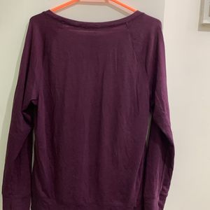 Purple Full sleeve top