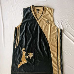 VINTAGE BASKETBALL JERSEY (EMBROIDERY LOGO)