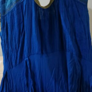 Designer Blue Anarkali