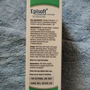 Episoft's Cleansing Lotion For Sensitive Skin