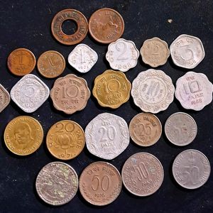 24UniqueIndianCoins