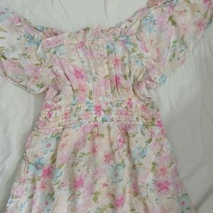 Floral Coquette Cottagecore Pinterest Mini Dress