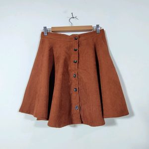 [Shein☆]  Classic Brown Skirt 🤎