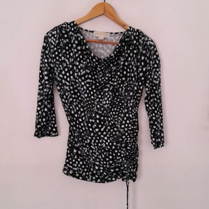 Black Printed Top (Women's)