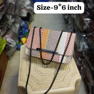 Box sling bag heavy quality