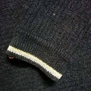 Black Woolen Sweater