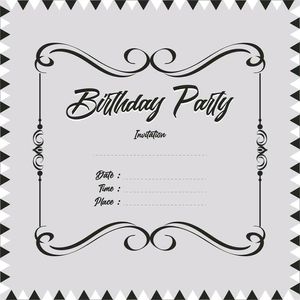 Birthday Invitation Card