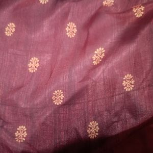 New Saree With Attach Blouse