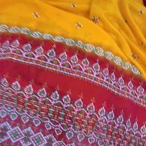 Chunri Print Saree