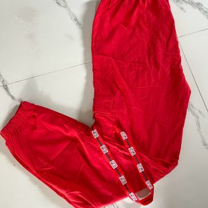 Red Cool Joggers New