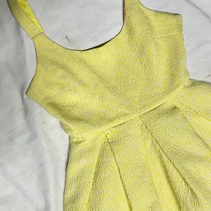 ZARA Mini Yellow Fairy Picnic Dress 💕