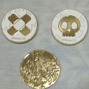 Collectible Pokemon Metal Tokens