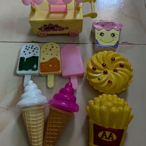 Ice Cream Set Dessert