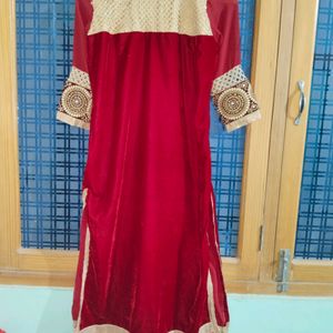 Red Wedding Kurti For Women