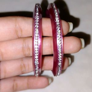 Pink Bangles For Women