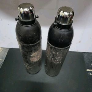 Plasticl Bottles Pack Of 2
