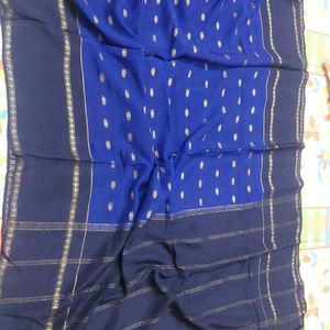 Good Condition Mysoore Silk Saree For Sale