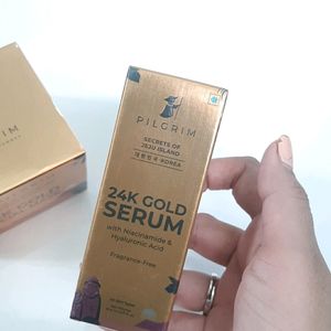 Pilgrim 24k Gold Serum And Facial Mask