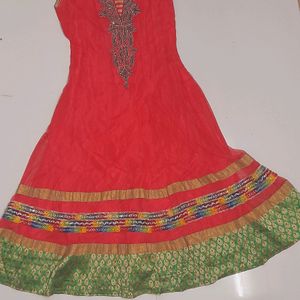 Aanarkali Suit With Dupatta