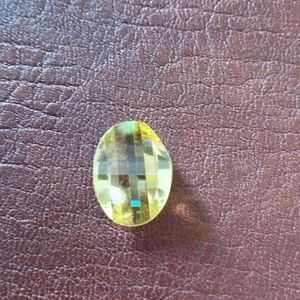 Fanncy Zircon Yellow Stone Lab Certifi