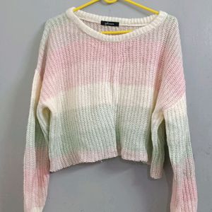 Oversized Crop Sweater