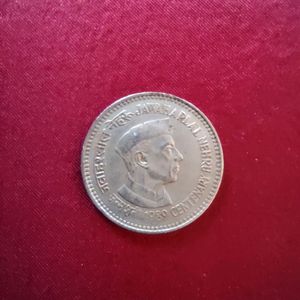 1989 Rs. 5 Jawaharlal Nehru Centenary Coin