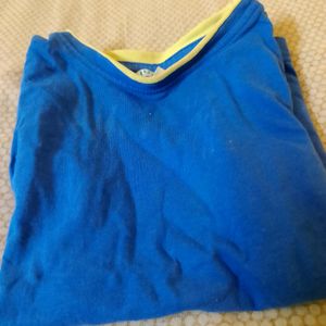 Blue Cotton Top